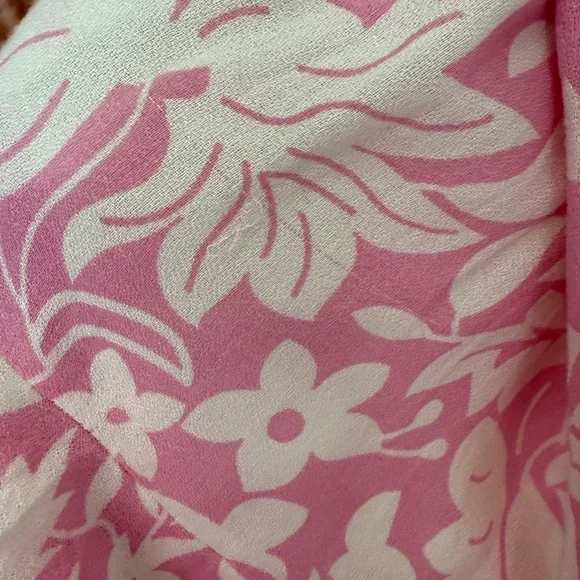 Free People Floral Pink and White Dress - Picture 9 of 16